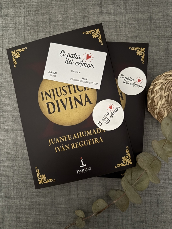 La novela Injusticia Divina destinara sus beneficios a El Patio del Amor