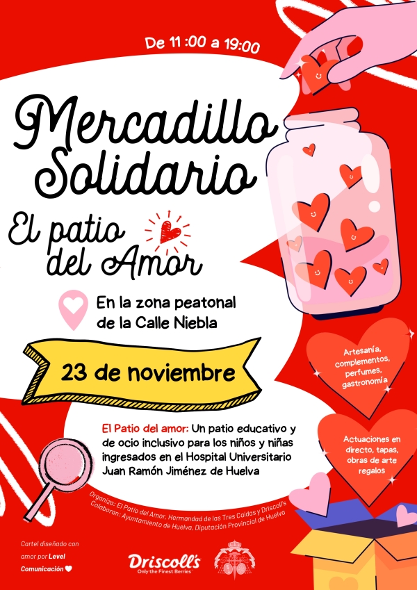 Un mercadillo solidario con mucho ARTE